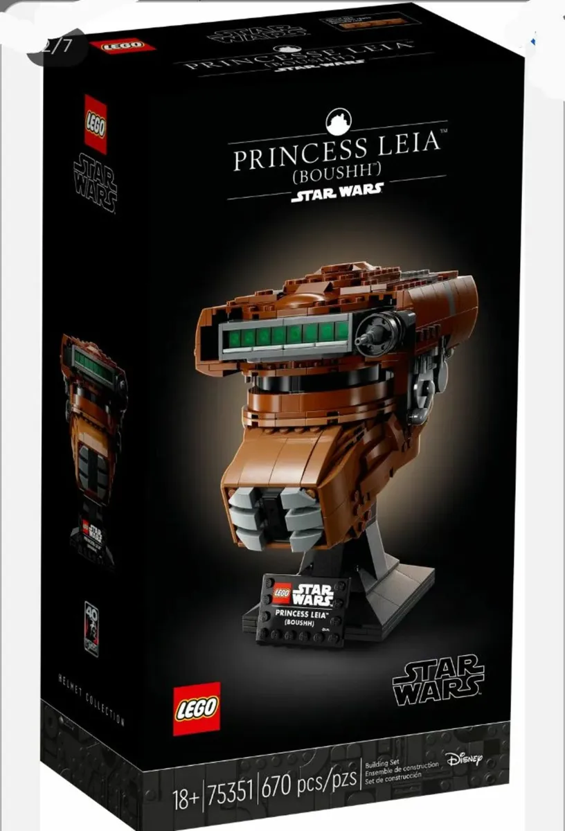 Lego Star Wars 75351 Princess Leia (Boushh) Helmet - Image 1