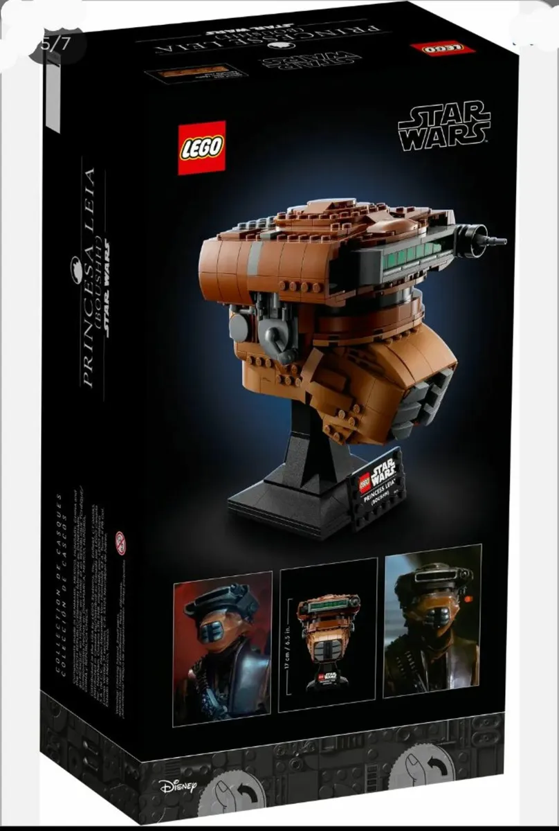 Lego Star Wars 75351 Princess Leia (Boushh) Helmet - Image 2