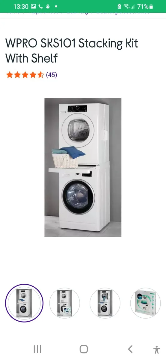 Stacking Kit for Laundry WasherDryer - Image 3