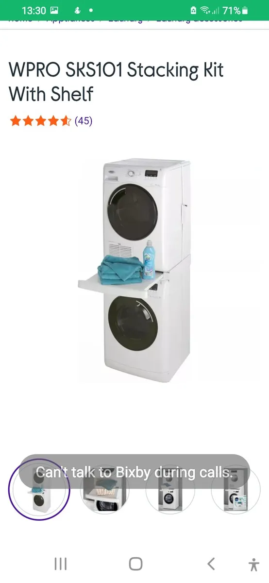 Stacking Kit for Laundry WasherDryer - Image 1