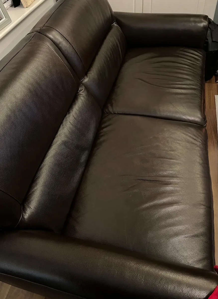 Leather Couch - Image 3