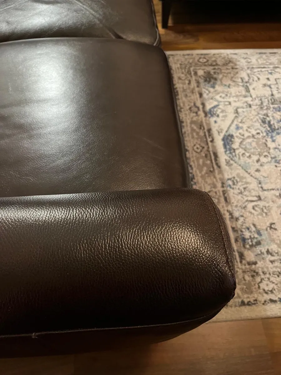Leather Couch - Image 4