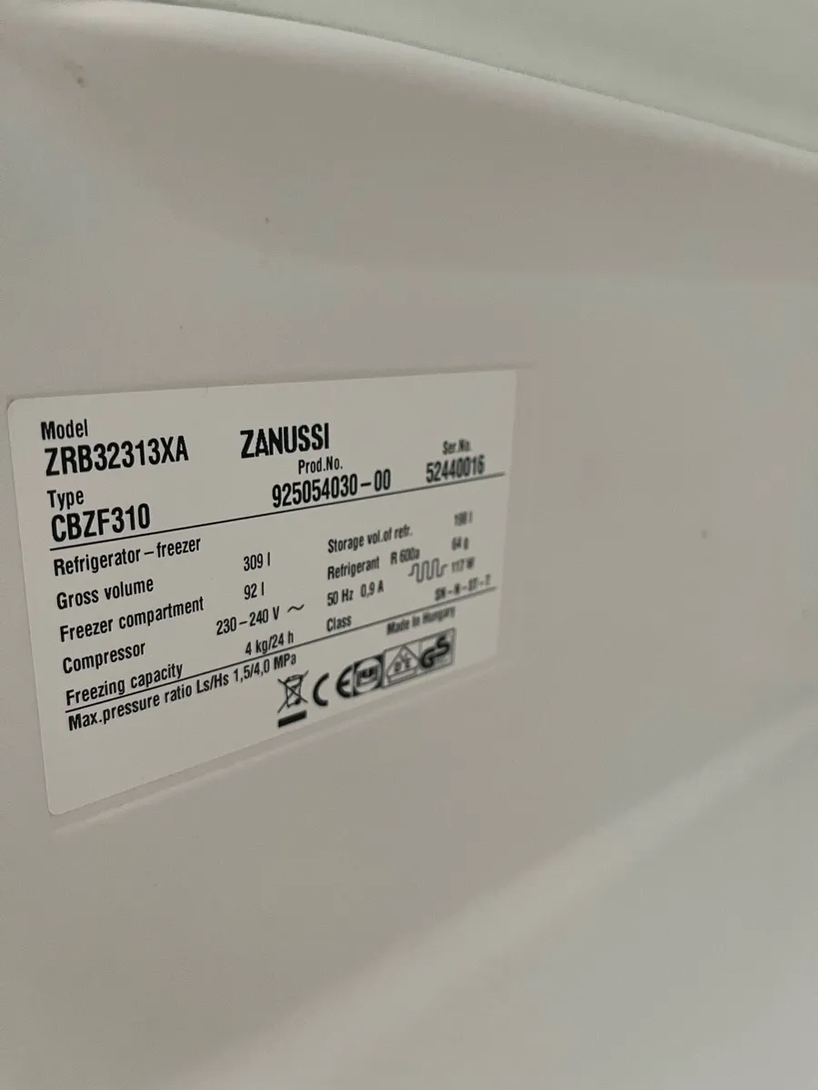 Zanussi Fridge Freezer - Image 3