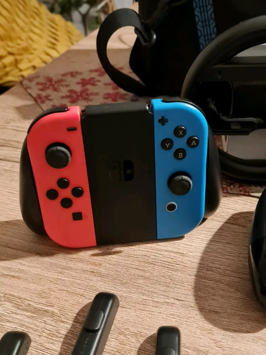 Switch Oled console plus accessories and games - Image 2