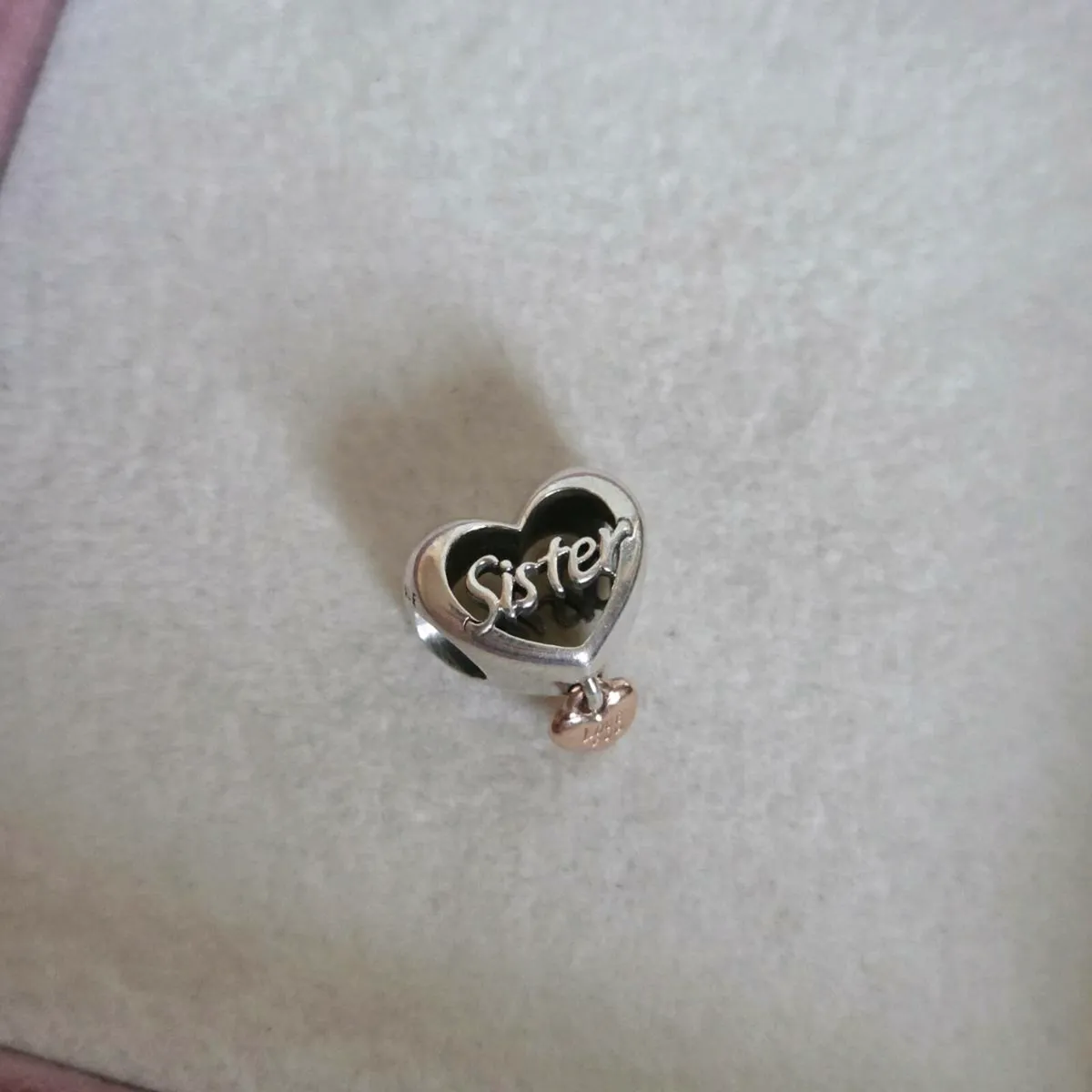 Pandora sister heart charm perfect condition - Image 1