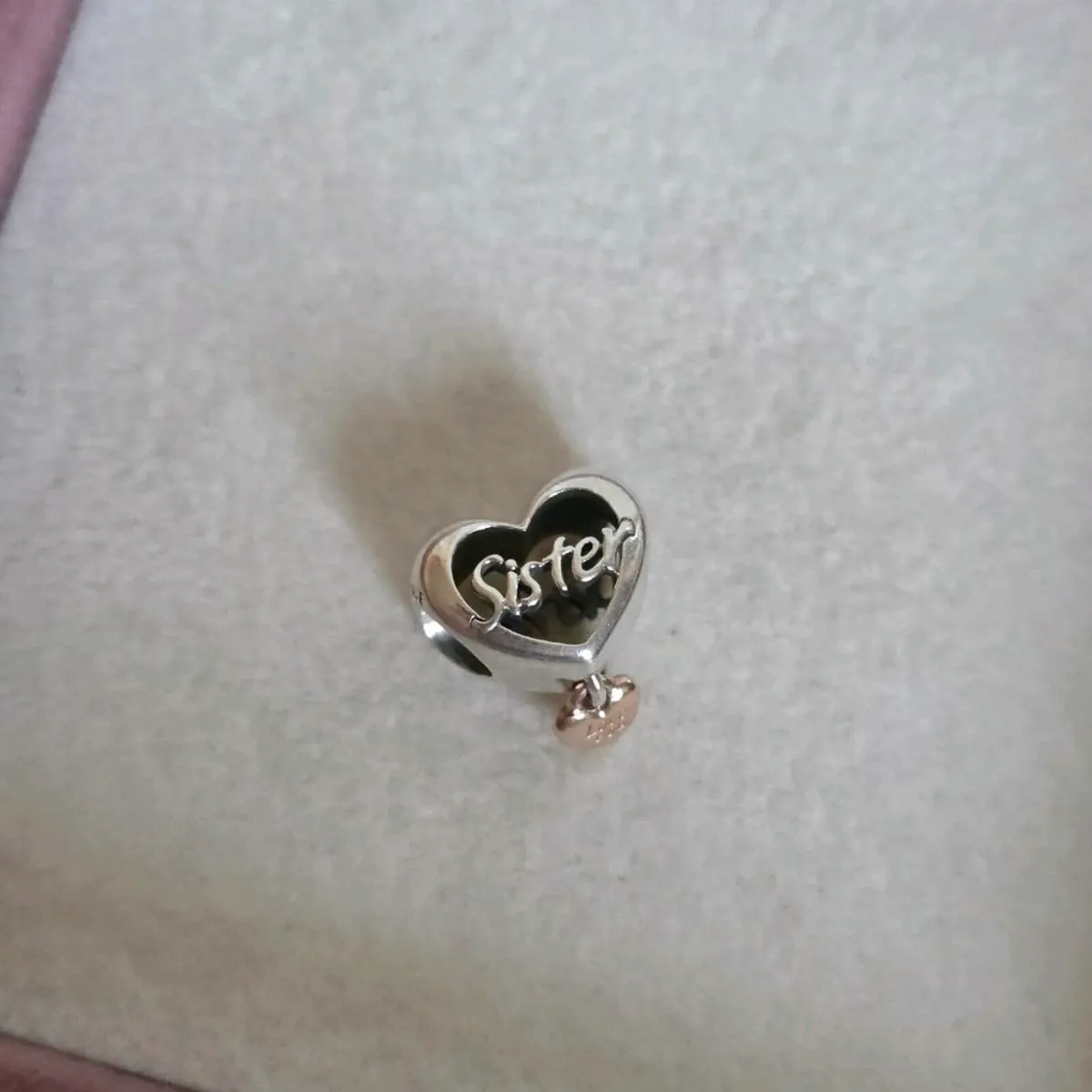 Pandora sister heart charm perfect condition - Image 2