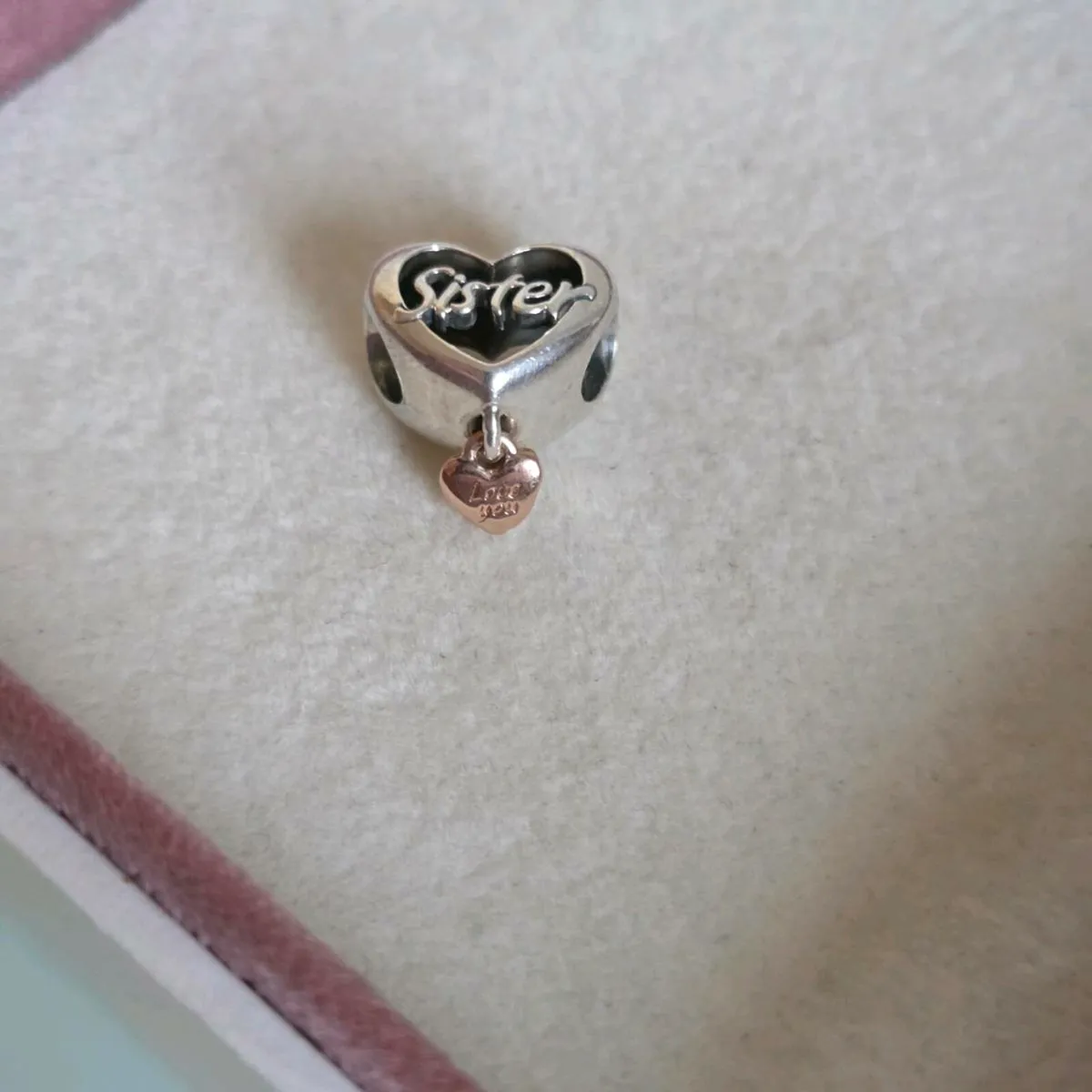 Pandora sister heart charm perfect condition - Image 3