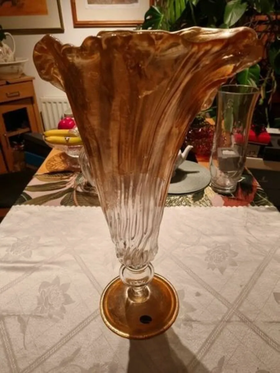 Very large vintage Murano vase - Image 4
