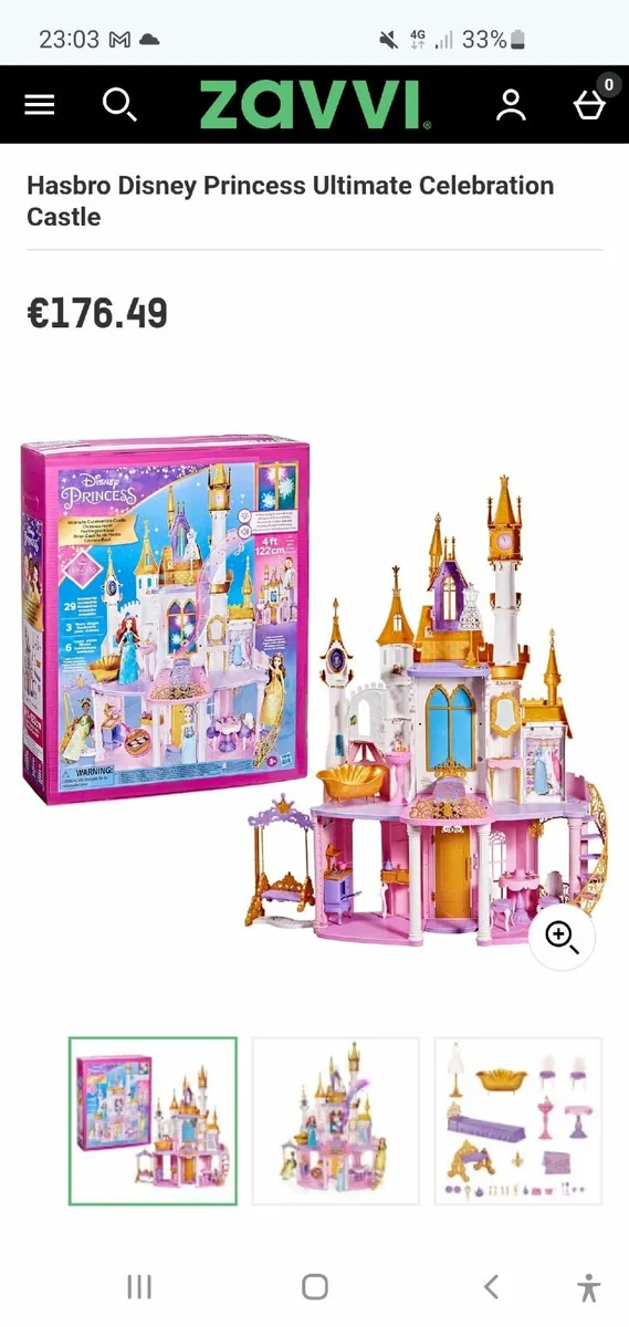 Hasbro Disney Princess Ultimate Celebration Castle - Image 1
