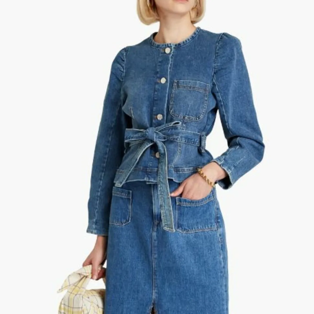 Baum Und Pferdgarten Blue Denim Top 8UK/36EU - Image 2