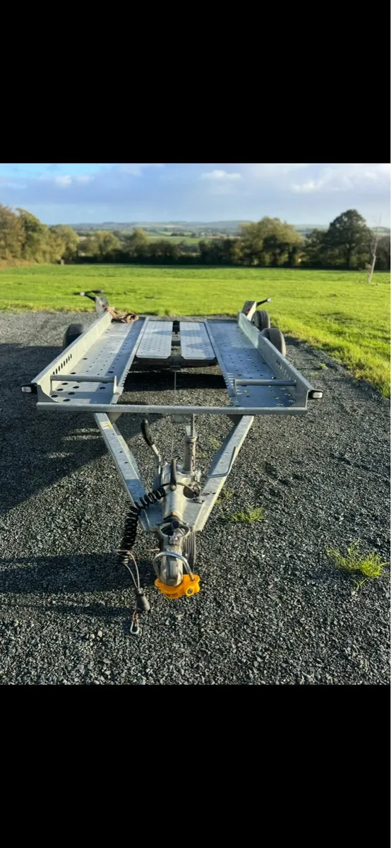 Ifor Williams single axel car transporter - Image 3