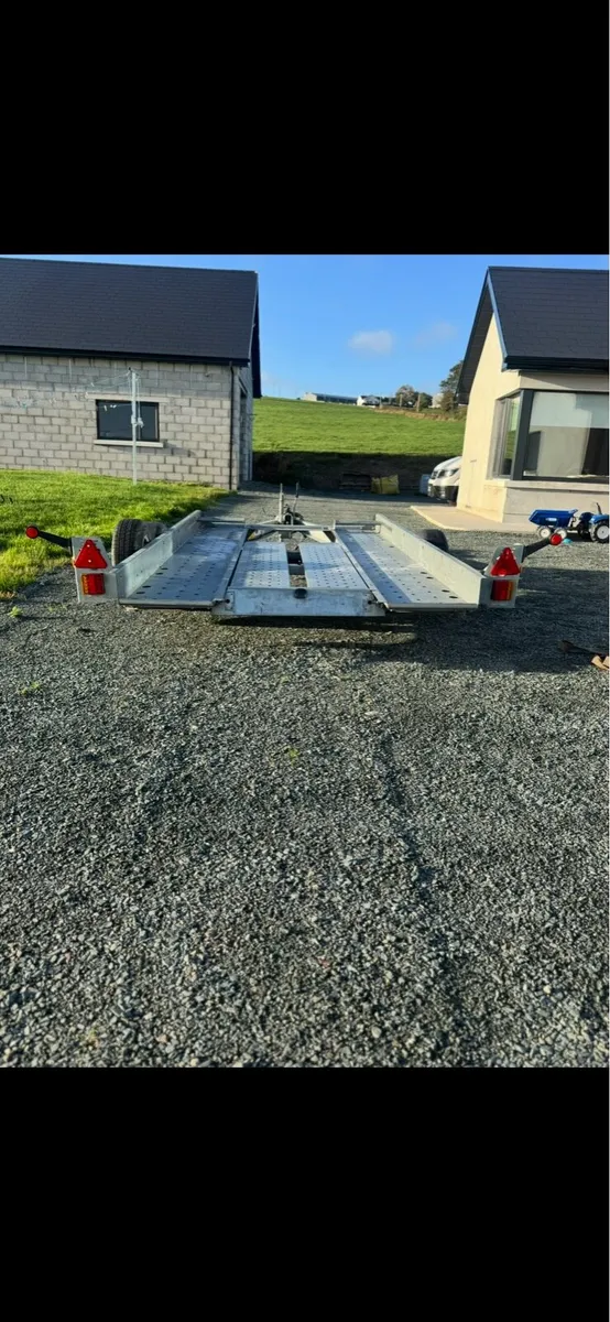 Ifor Williams single axel car transporter - Image 4