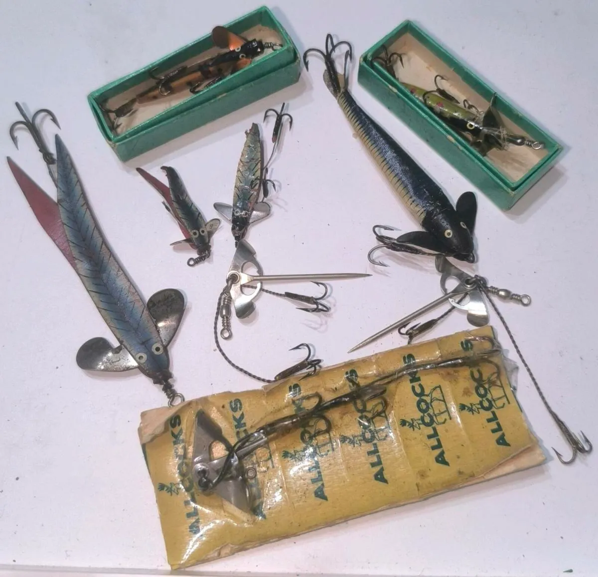 Mixed vintage lot of Hardy Allcock phantom archer - Image 1