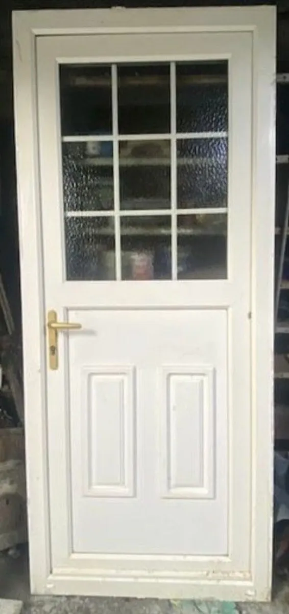 Rear PVC Door