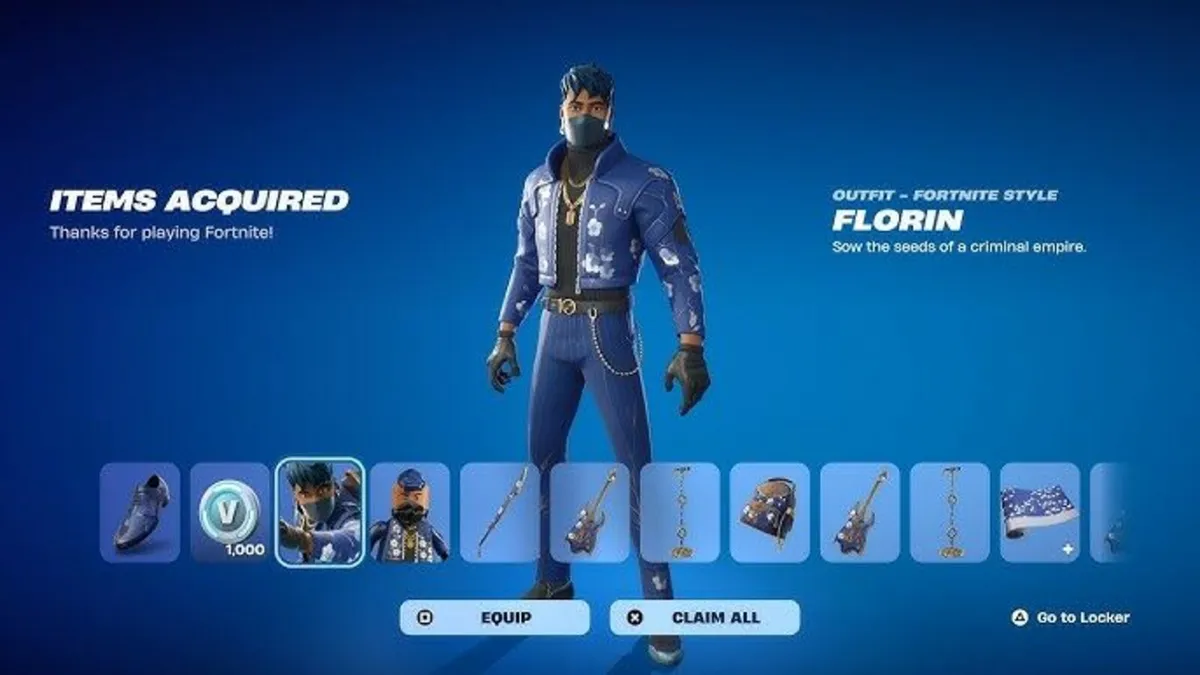 Fortnite - "Flowering Chaos" PlayStation Exclusive - Image 2