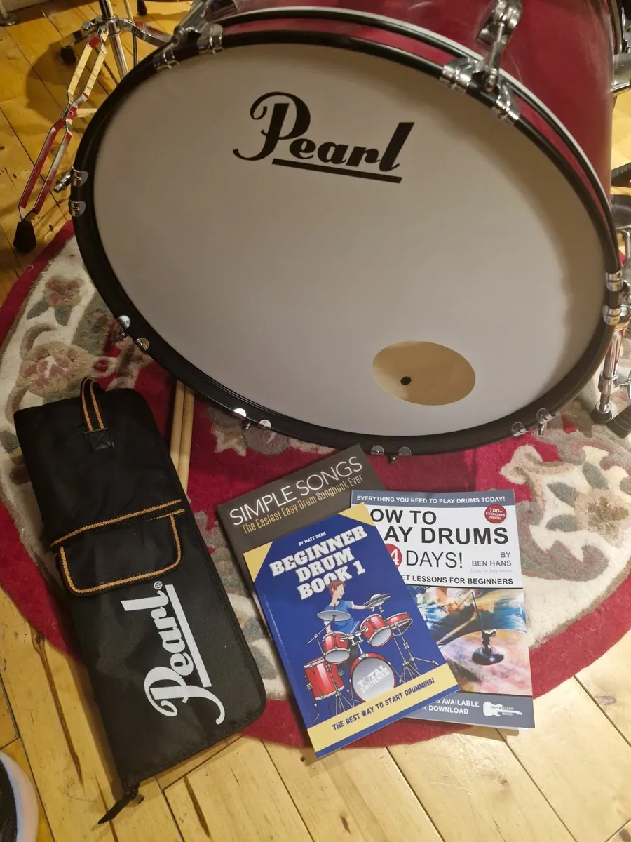 Pearl Roadshow 5pc Compact Drum Kit w/Sabian Cymba - Image 2