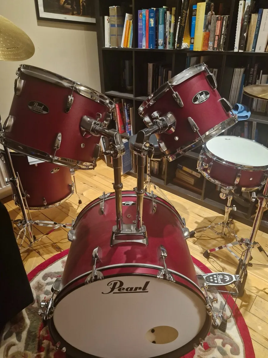 Pearl Roadshow 5pc Compact Drum Kit w/Sabian Cymba - Image 3