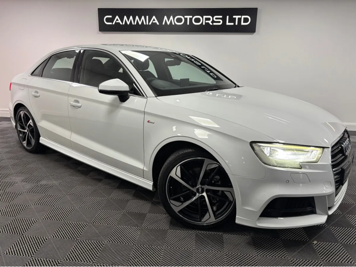 Audi A3 AUDI A3 SALOON S-LINE AUTO*HALF LEATHER HE - Image 1