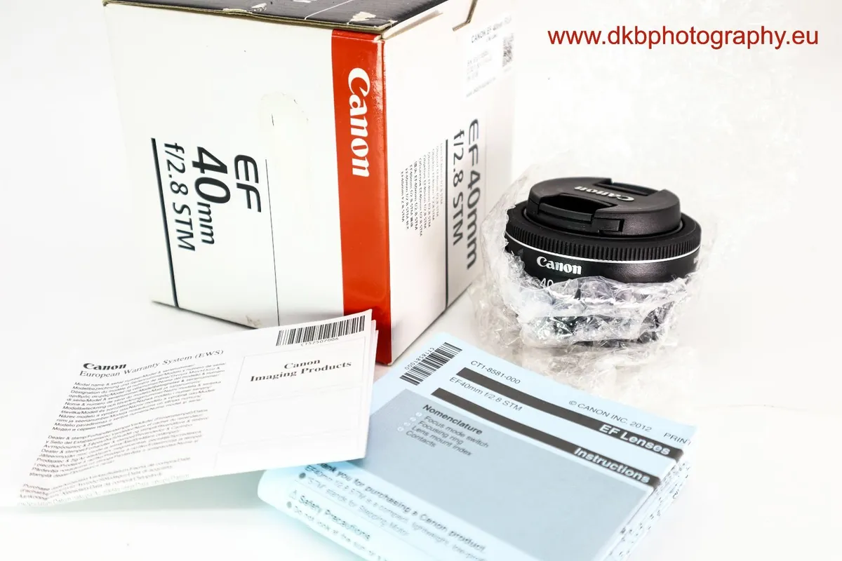 CANON EF 40mm F2.8 STM LENS #0139 - Image 1