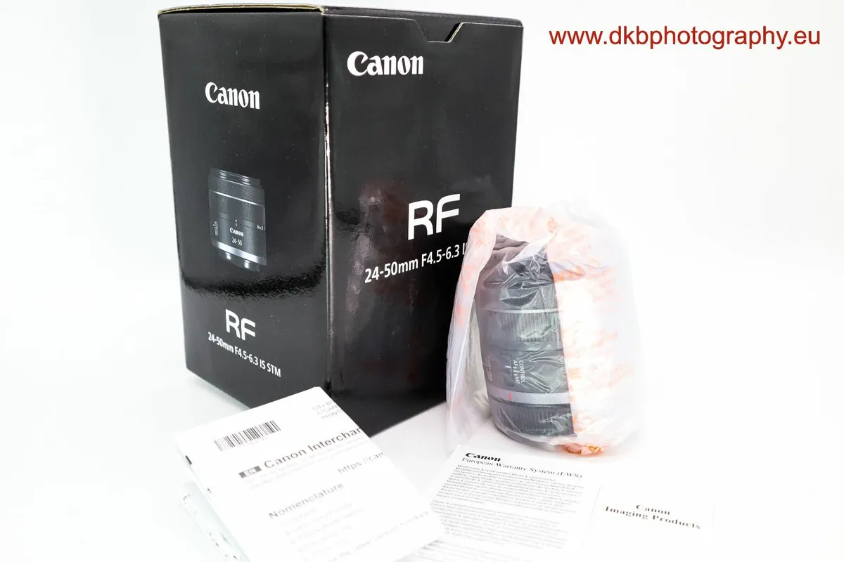 CANON RF 24-50mm IS STM LENS (Like NEW)  #0346 - Image 1