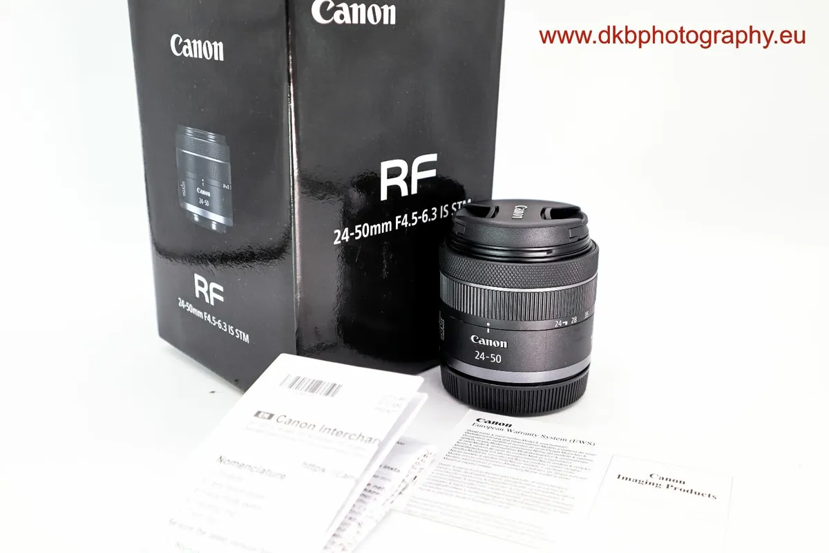 CANON RF 24-50mm IS STM LENS (Like NEW)  #0346 - Image 2
