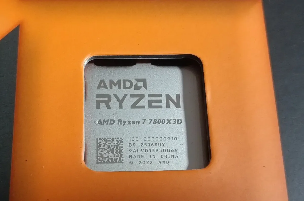 AMD Ryzen 7 7800X3D Gaming CPU AM5 - Image 2