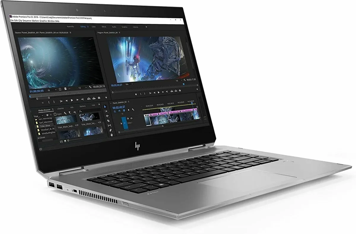 HP ZBook Studio X360 G5 TOUCH i7 32GB 512GB NVIDIA - Image 3