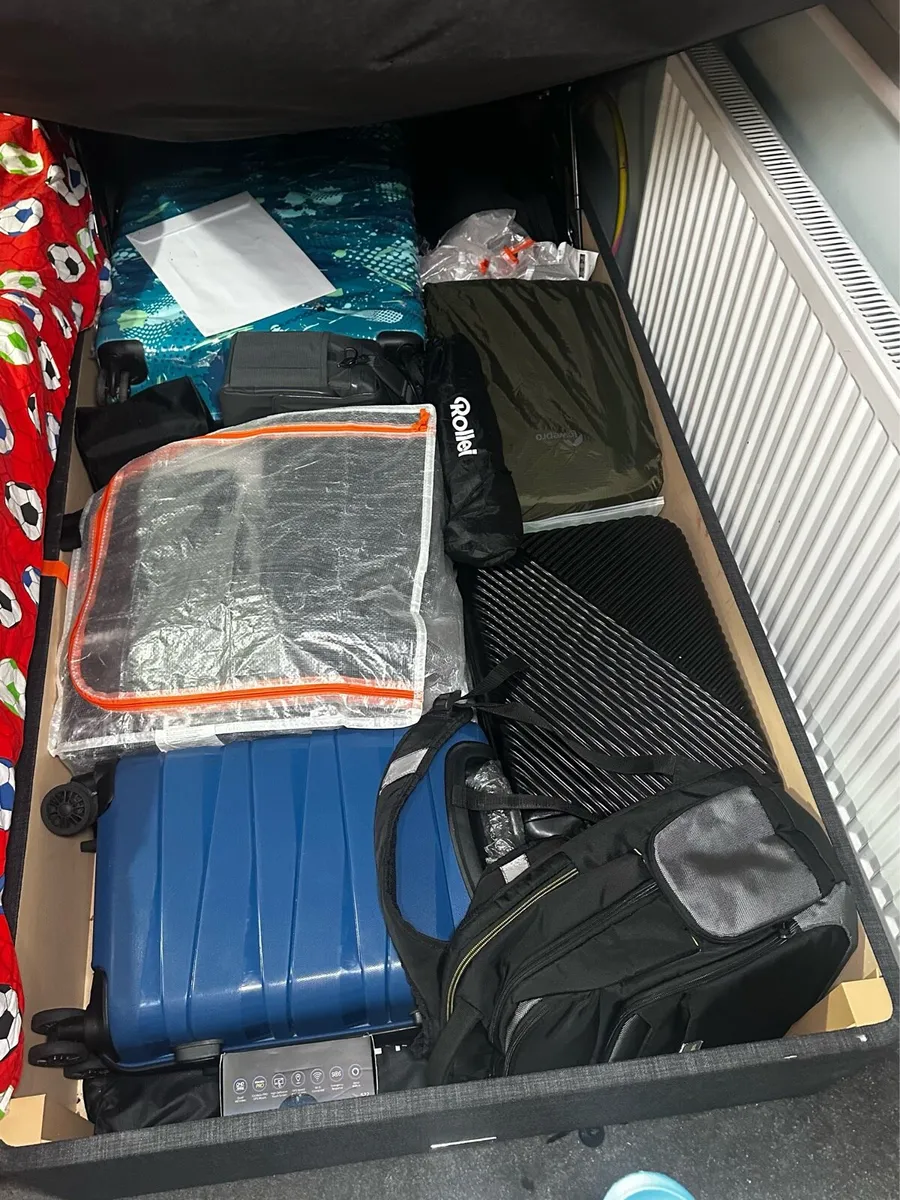 Single ottoman storage bed high quality mattress - Image 4