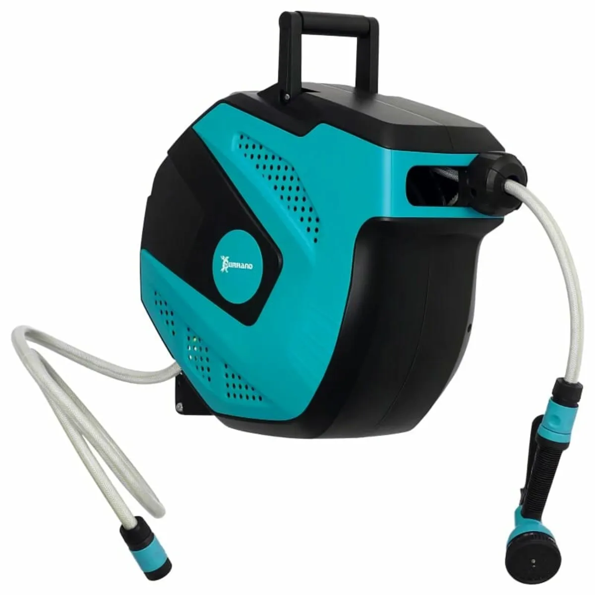 15m Garden Hose Reel Wall Mounted Auto Rewind with - Image 1