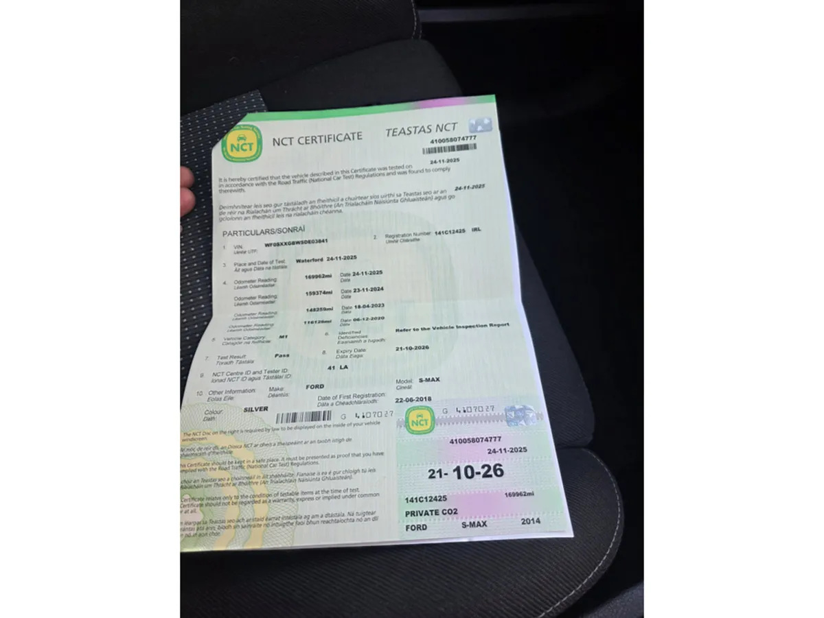 Ford S-Max 2.0 TDCI ZETEC 140PS 5DR - Image 2