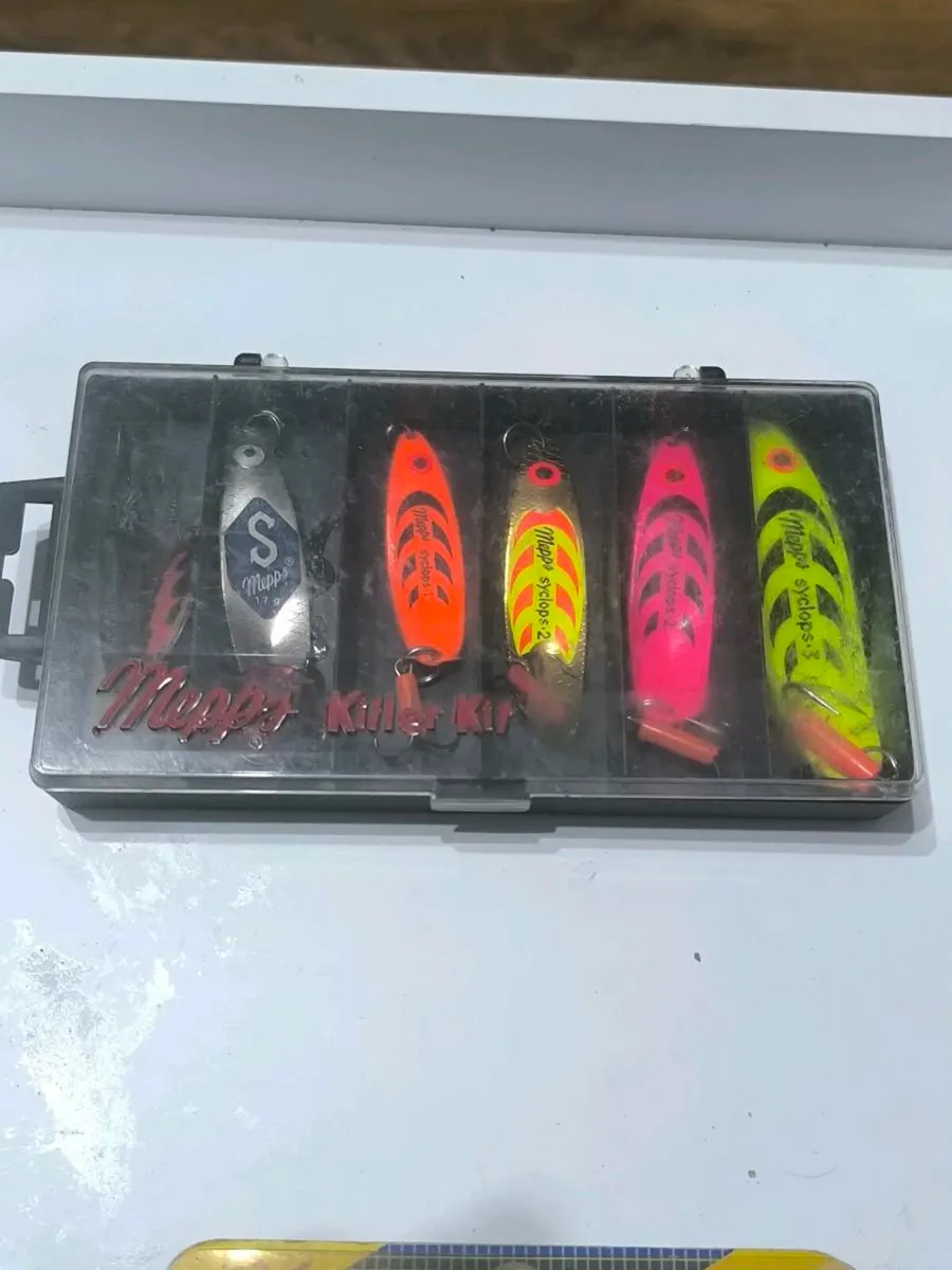 Very rare Mepps killer kit syclops 1,2,3 old vinta - Image 1