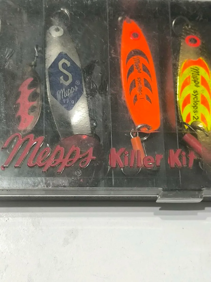 Very rare Mepps killer kit syclops 1,2,3 old vinta - Image 2