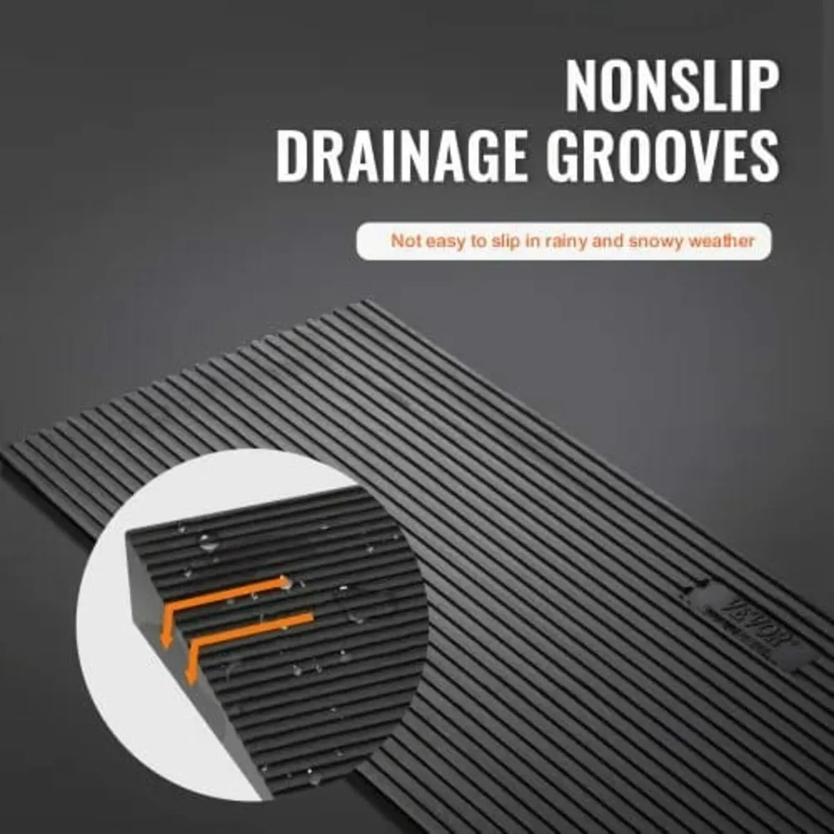 1.6" Rise Cuttable Threshold Ramp for Sweeping Rob - Image 2