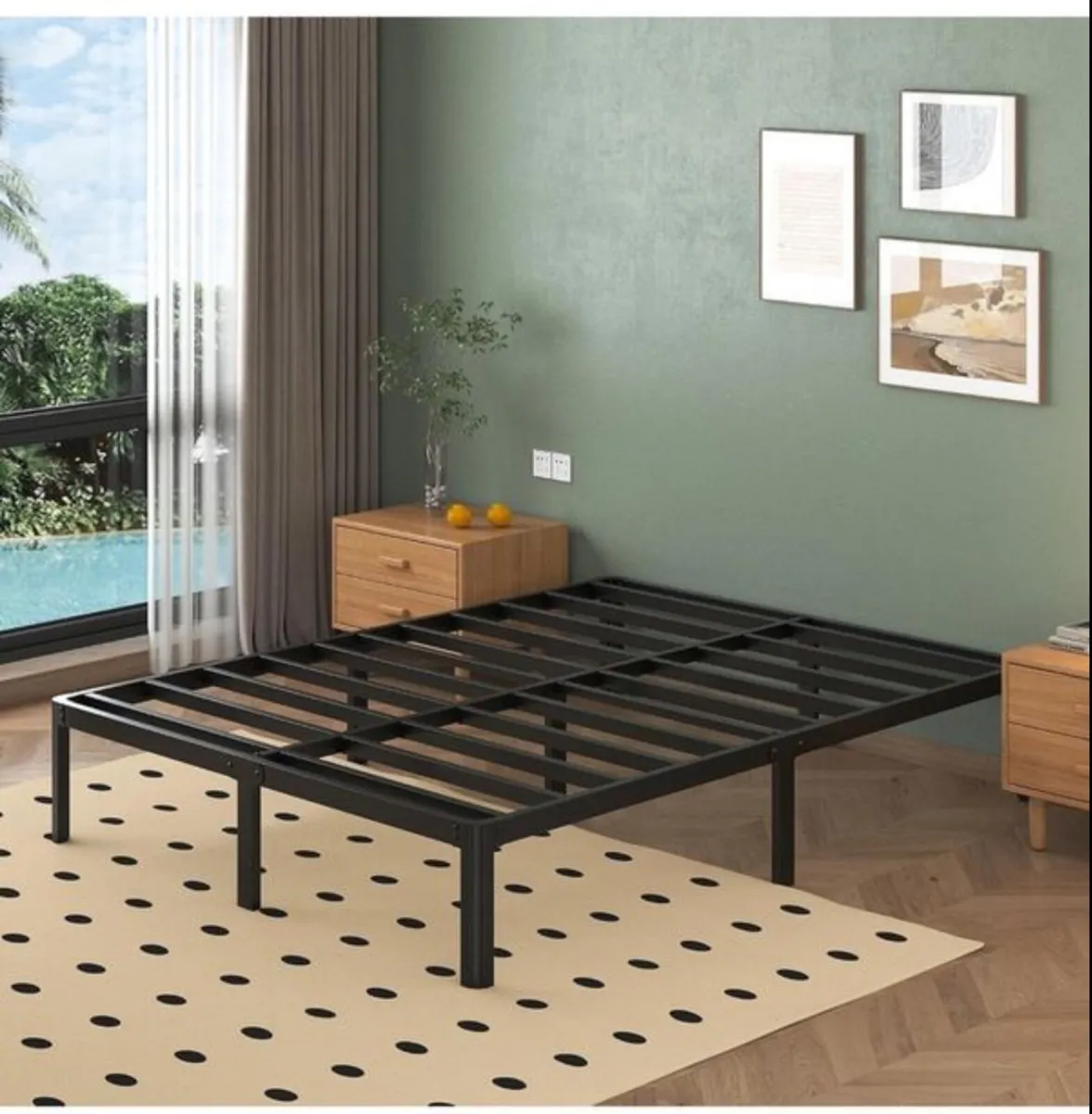 Super King Bed Frame 6ft with Rounded Corner Legs
