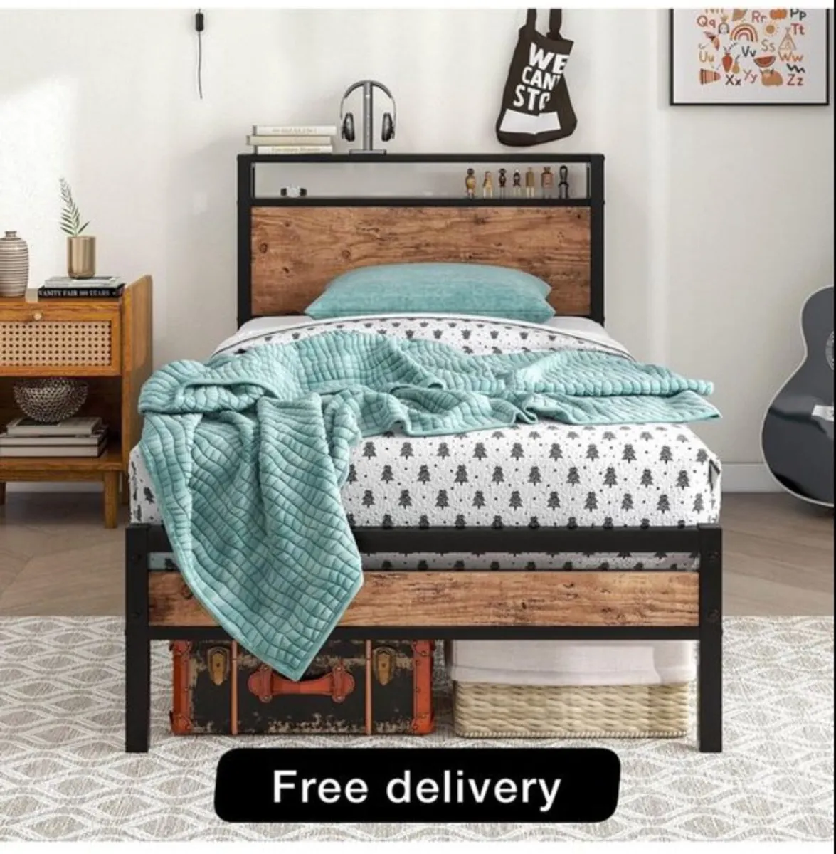 3ft Single Bed Frames Solid Metal Bed Frames