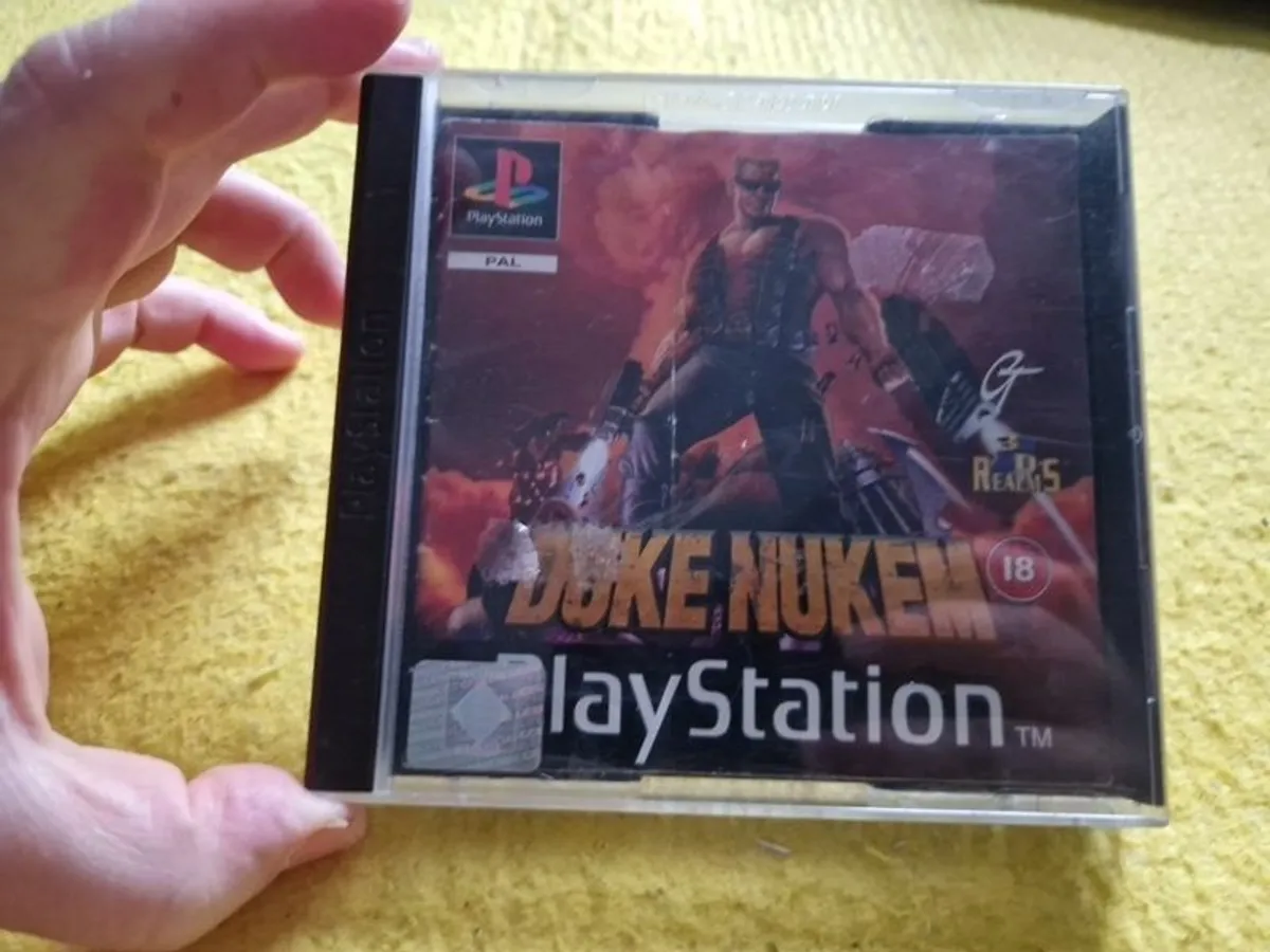 Duke Nukem PlayStation1 Ps1 PlayStation2 Ps2 Games Original - Image 1