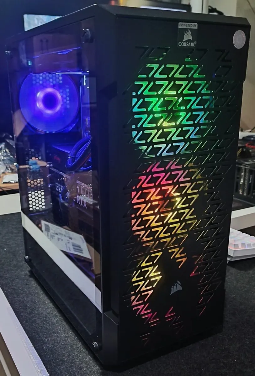 Corsair 220T i5 RTX3080 Gaming PC - Image 1