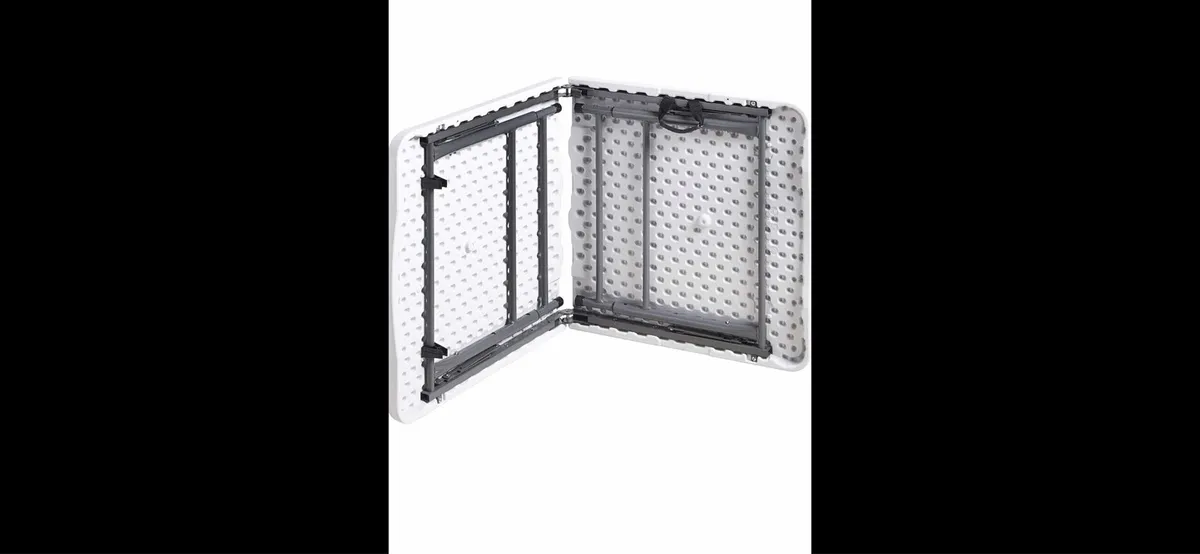 New 4ft x 2ft Folding Half Camping Tables - Image 2