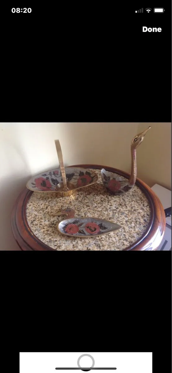 Vintage Cloisonne Enamelled Set - Image 1