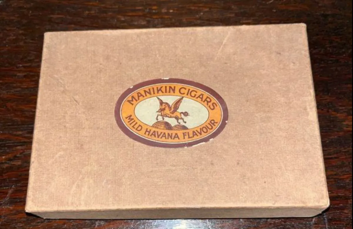 Vintage cigar case in original box - Image 2