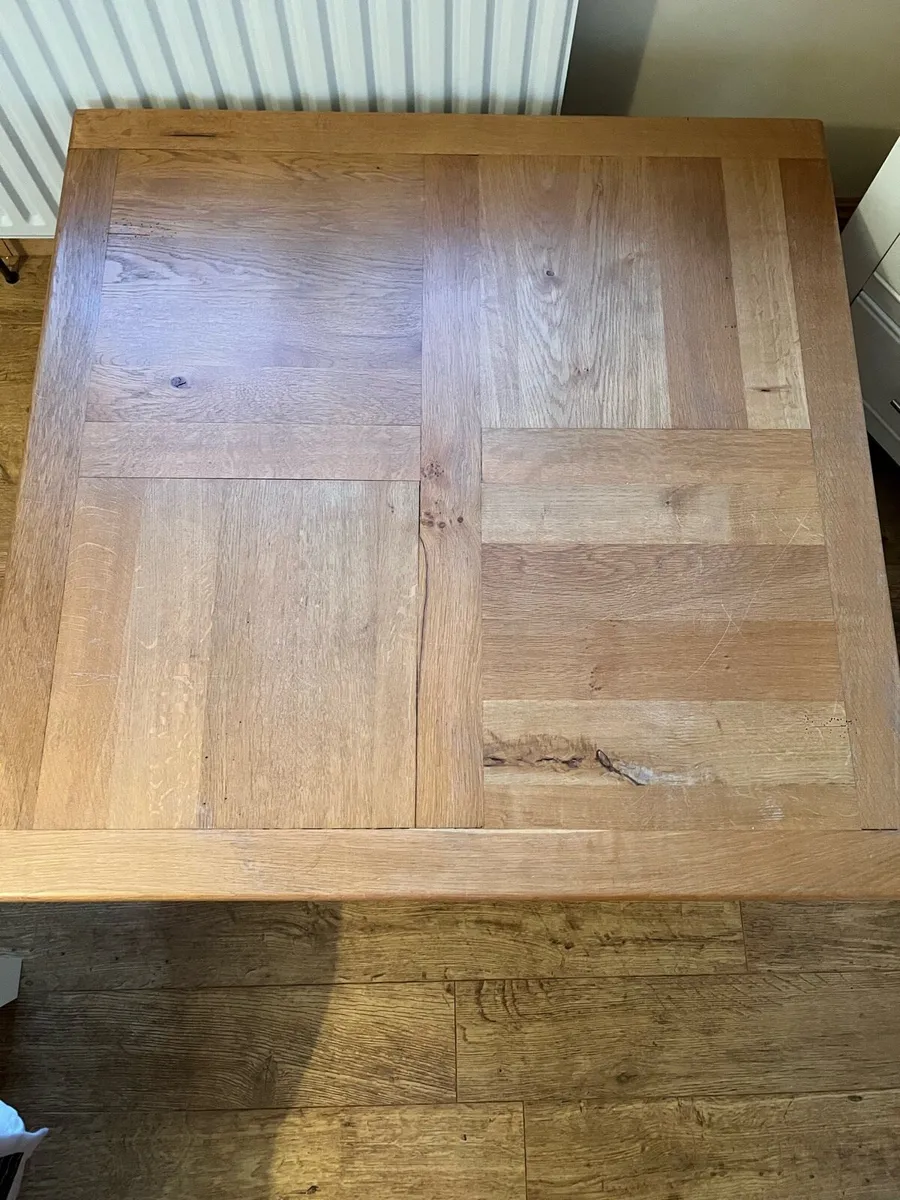 Solid oak coffee table - Image 2