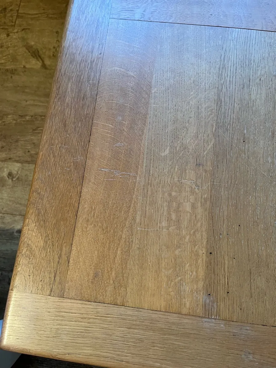 Solid oak coffee table - Image 3