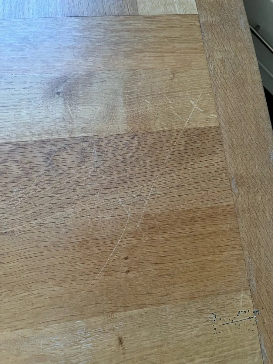 Solid oak coffee table - Image 4