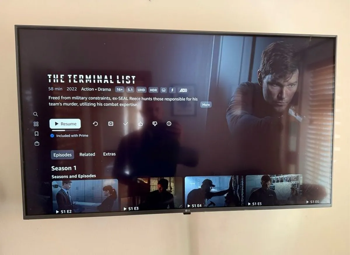 LG 43 inch 4K Smart UHD TV 1 yr old - Image 2