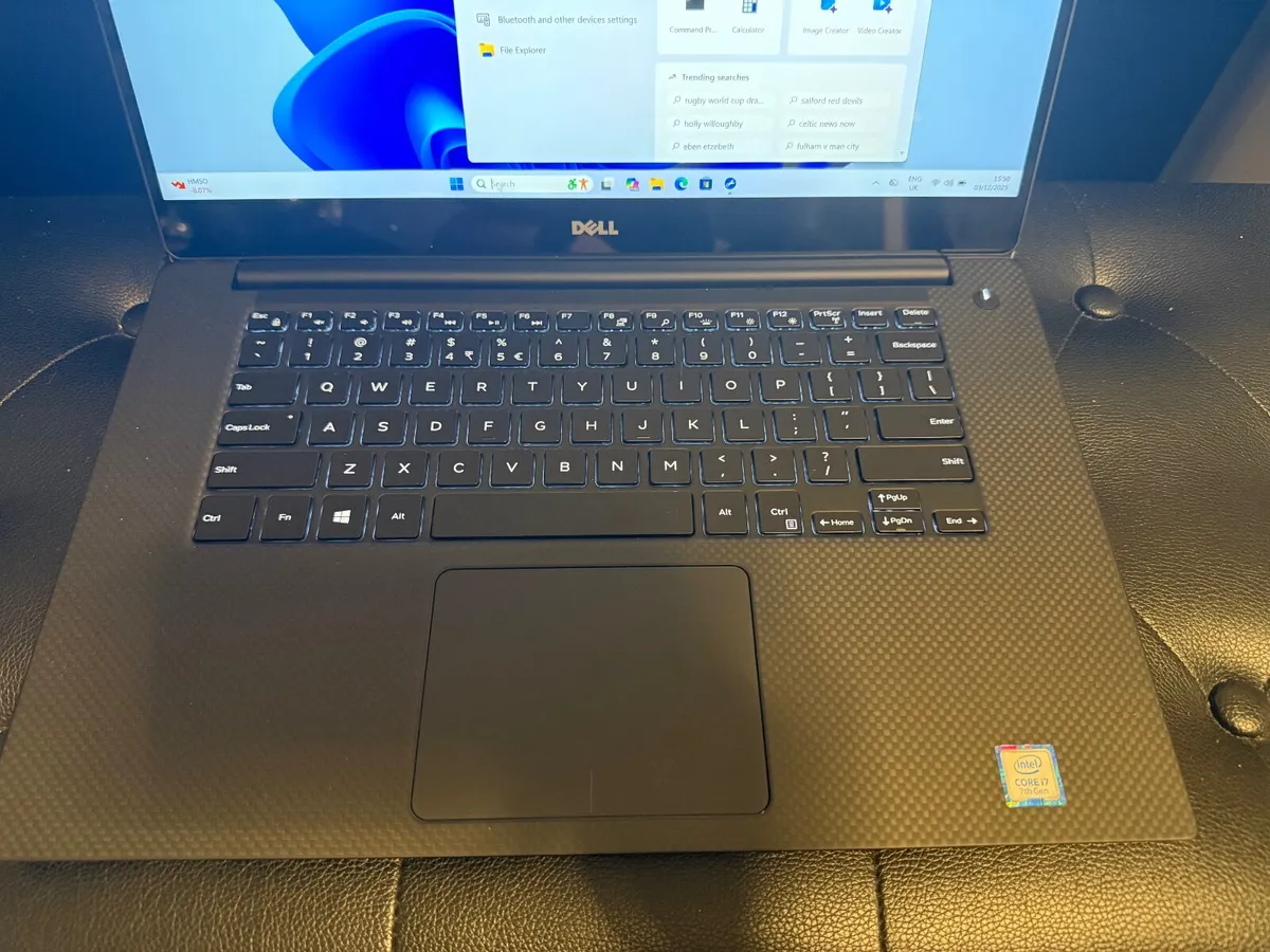 Dell XPS 9560 Laptop i7/16GB/512SSD/UHD4K/Nvidia - Image 4