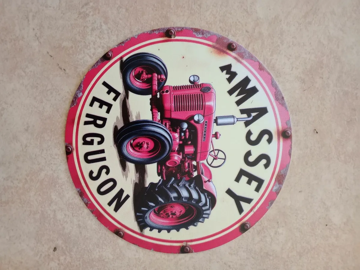 Vintage style metal signs €10 each - Image 3