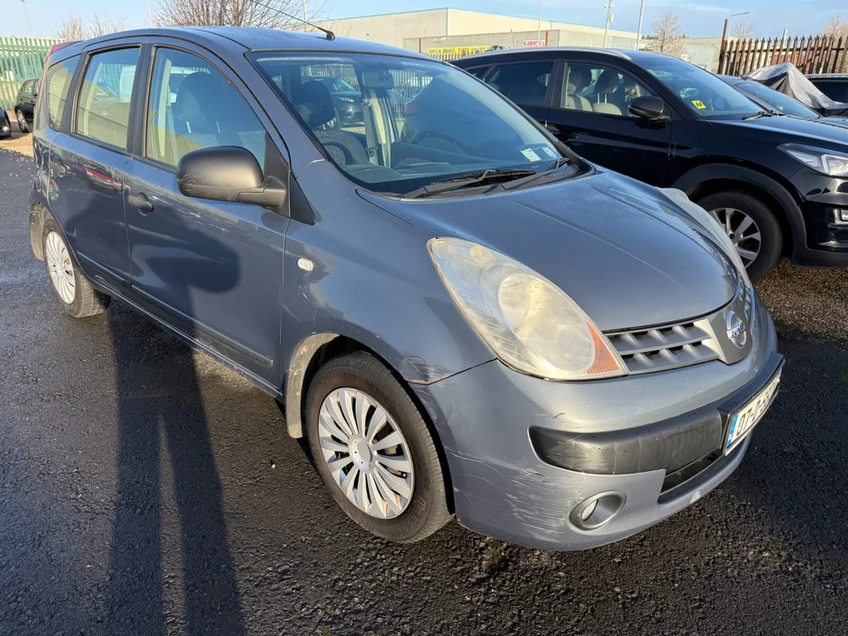 Nissan Note 2007 - 1.4 - TAXED AND TESTED - Image 1