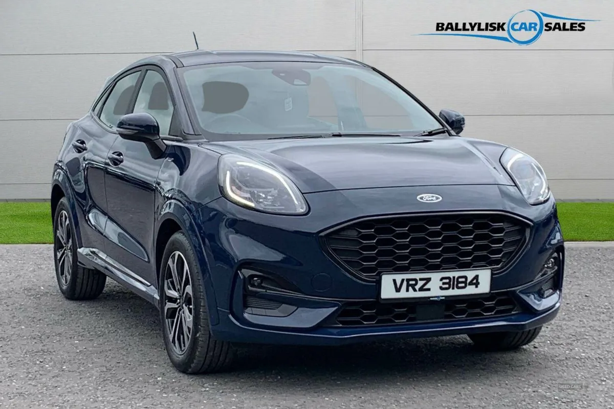 Ford Puma 1.0T 125PS ST-Line in Blazer Blue with 1 - Image 1