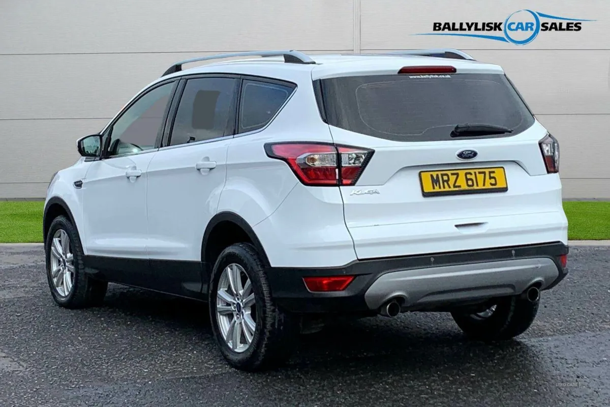 Ford Kuga 1.5 TDCi 120PS Zetec in White with 100K - Image 2
