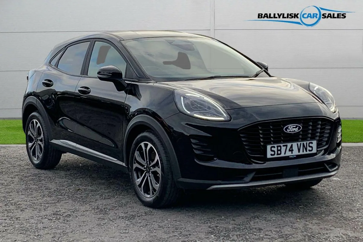 Ford Puma 1.0T 125PS Titanium in Black with 6K - Image 1